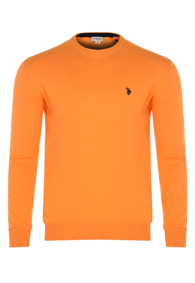 Bluza barbati US Polo Assn - bumbac - portocaliu - Portocaliu