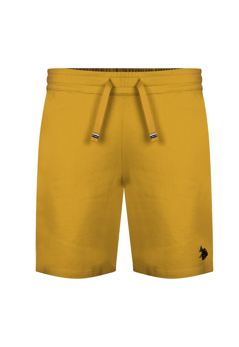 Pantaloni sport barbati - bumbac - galben -