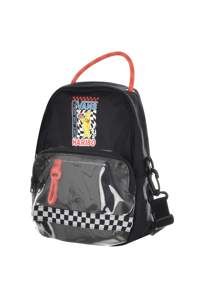 Rucsac X HARIBO MINI - negru/alb - 22x29x10cm - cu un compartiment - cu logo Haribo