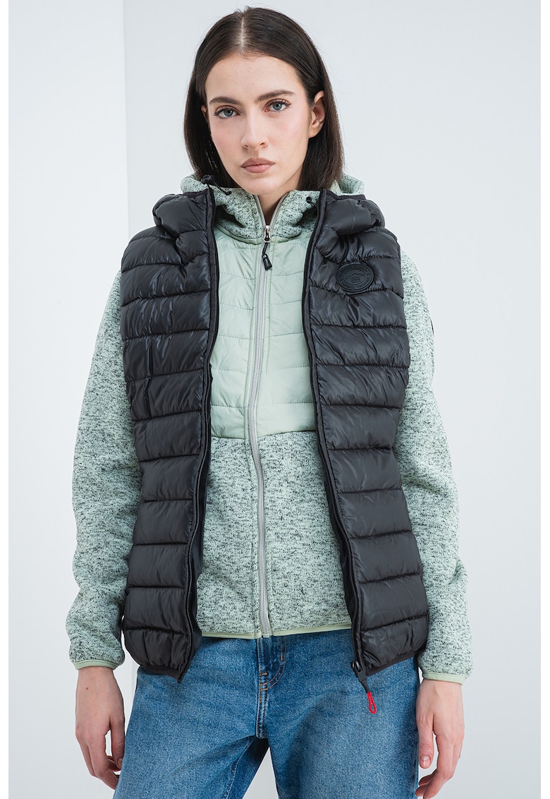 Vesta cu gluga si buzunare laterale Annecy