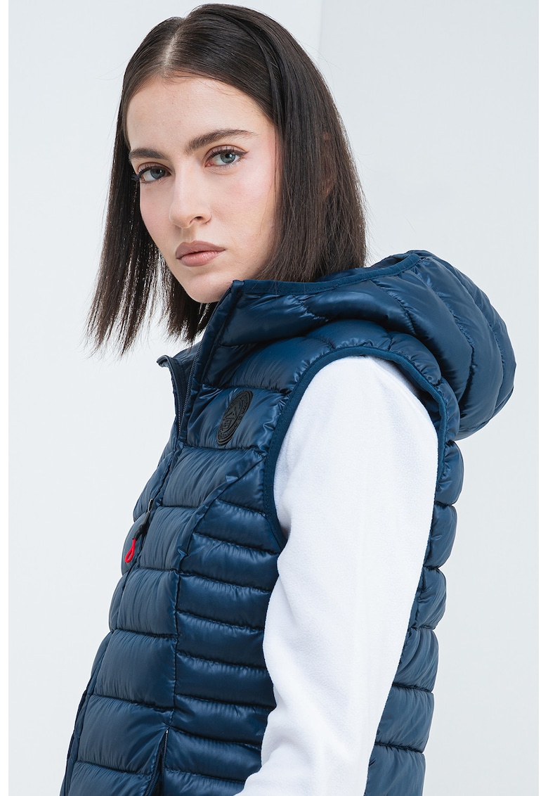 Vesta cu gluga si buzunare laterale Annecy