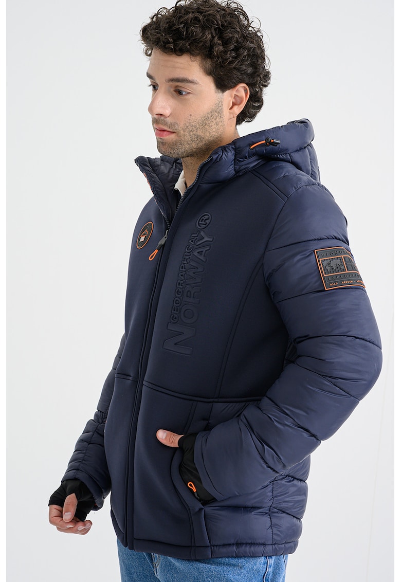 Geographical Norway Geaca cu gluga Bafare - Bleumarin