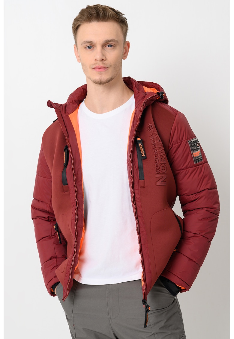 Geaca cu imprimeu logo Beachwood