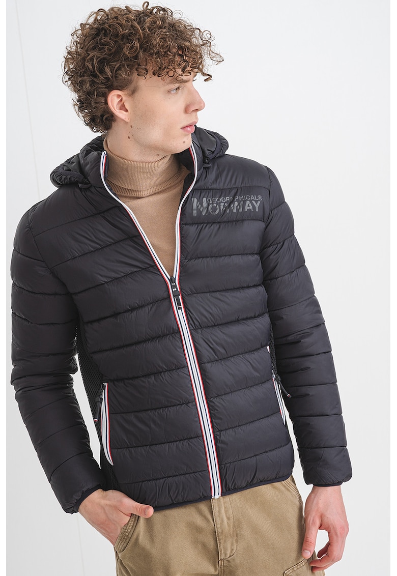 Geographical Norway Geaca cu gluga Bikash - Negru