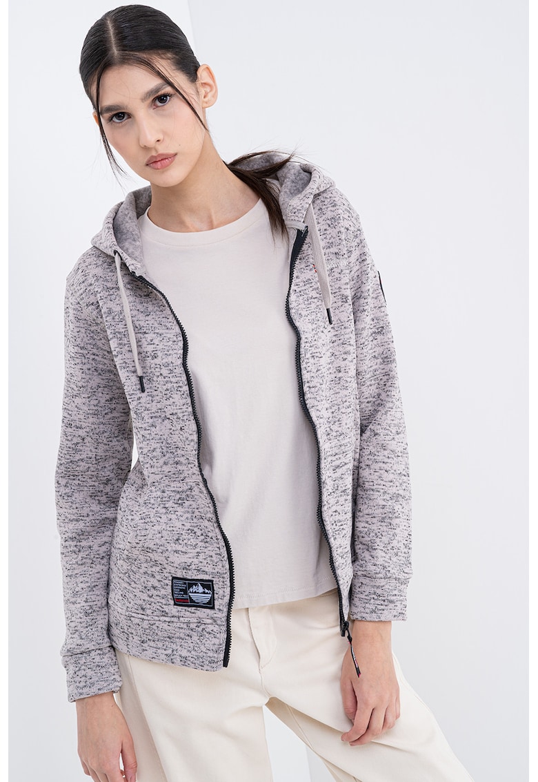 Hanorac cu fermoar Talerte