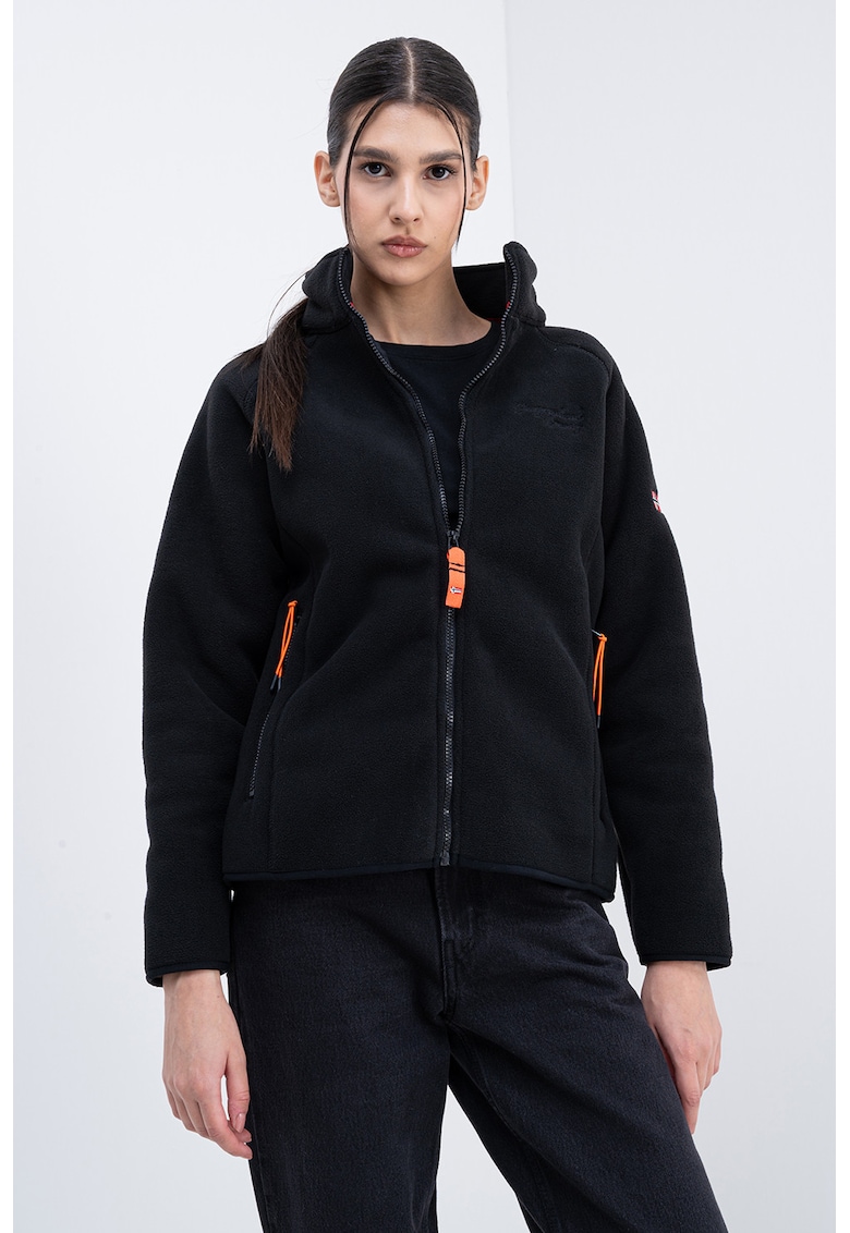 Bluza de trening din fleece cu fermoar Tasca