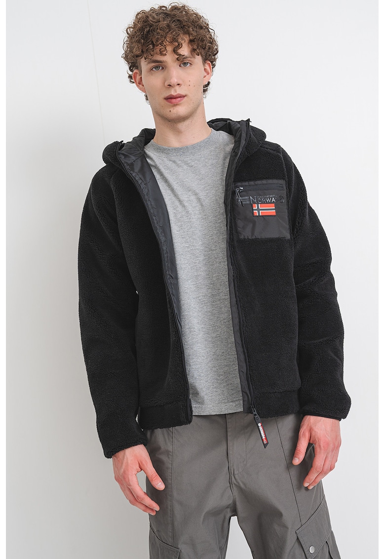 Hanorac de fleece cu buzunar pe piept Udaf