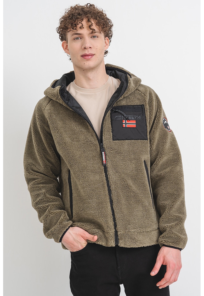 Hanorac de fleece cu buzunar pe piept Udaf