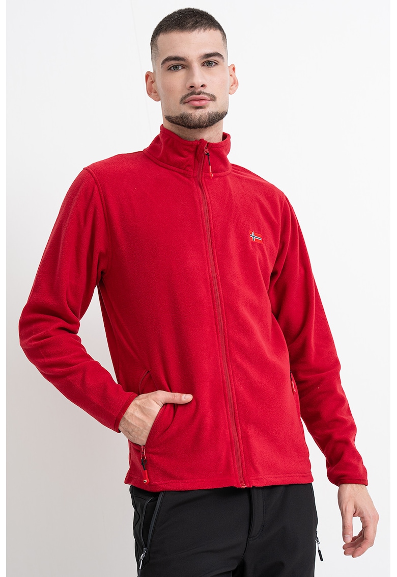 Bluza de trening slim fit cu fermoar Ulysse