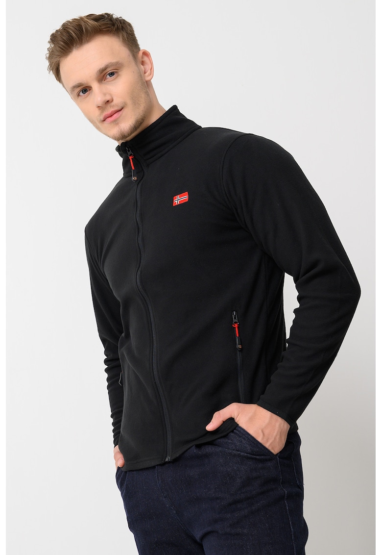 Bluza de trening slim fit cu fermoar Ulysse