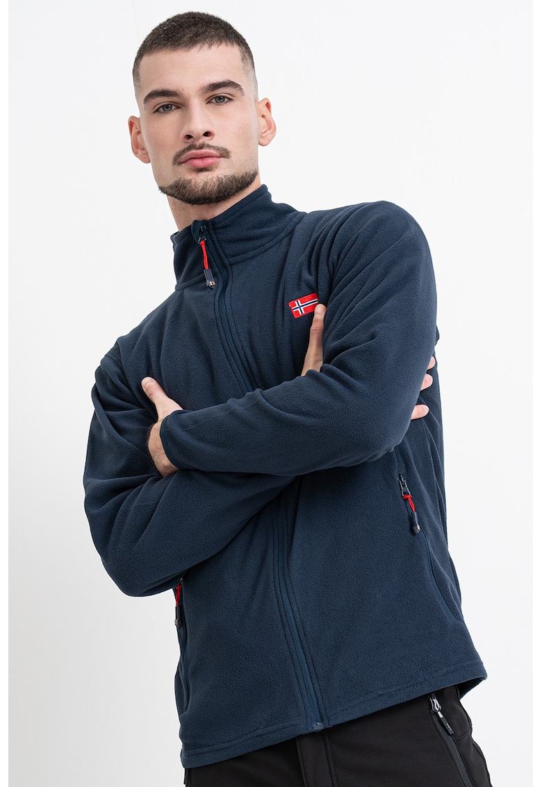 Bluza de trening slim fit cu fermoar Ulysse