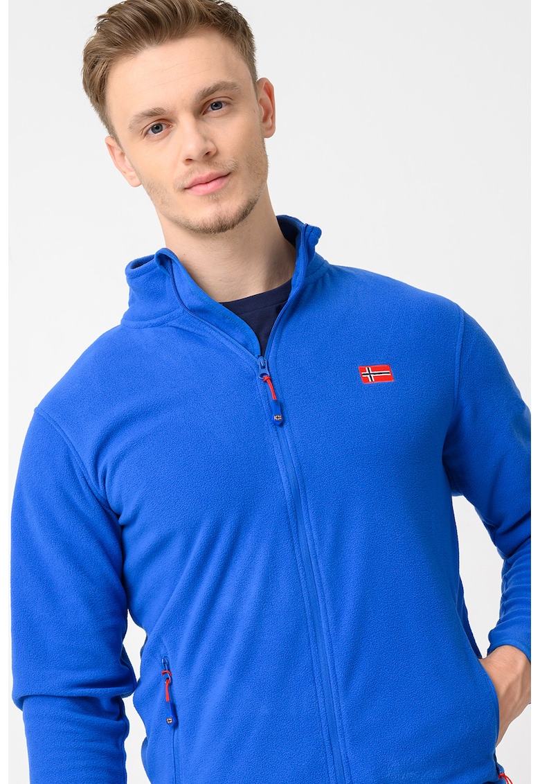 Bluza de trening slim fit cu fermoar Ulysse