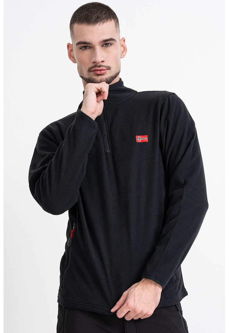 Bluza de trening slim fit cu fermoar Ulysse