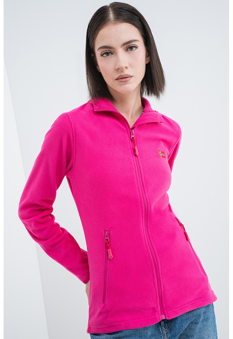 Bluza de trening slim fit cu fermnoar Ulyssia