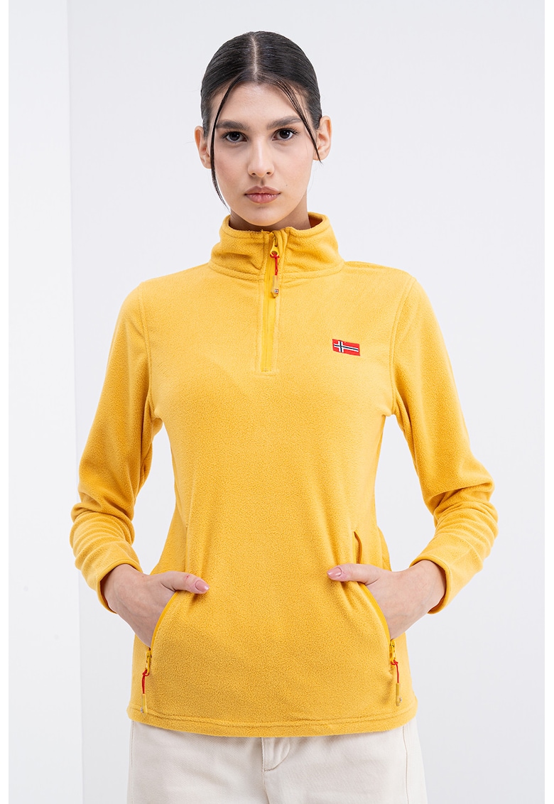 Bluza de trening slim fit cu fermnoar Ulyssia