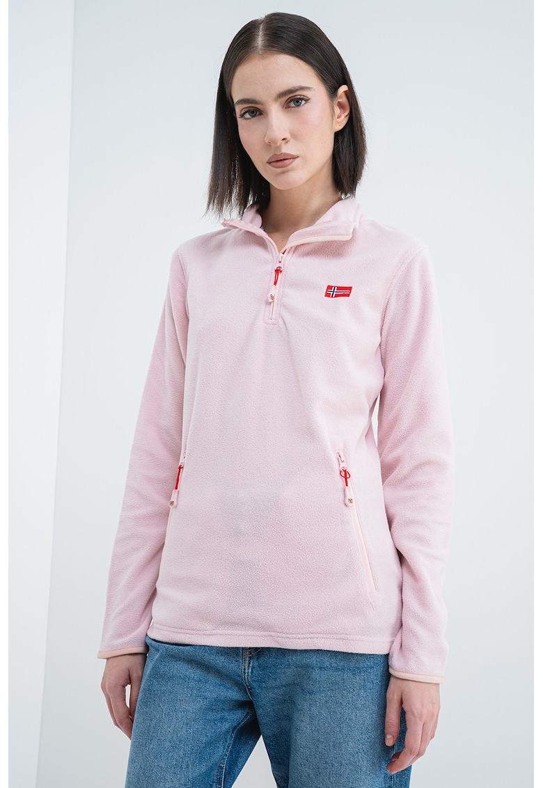 Bluza de trening slim fit cu fermnoar Ulyssia