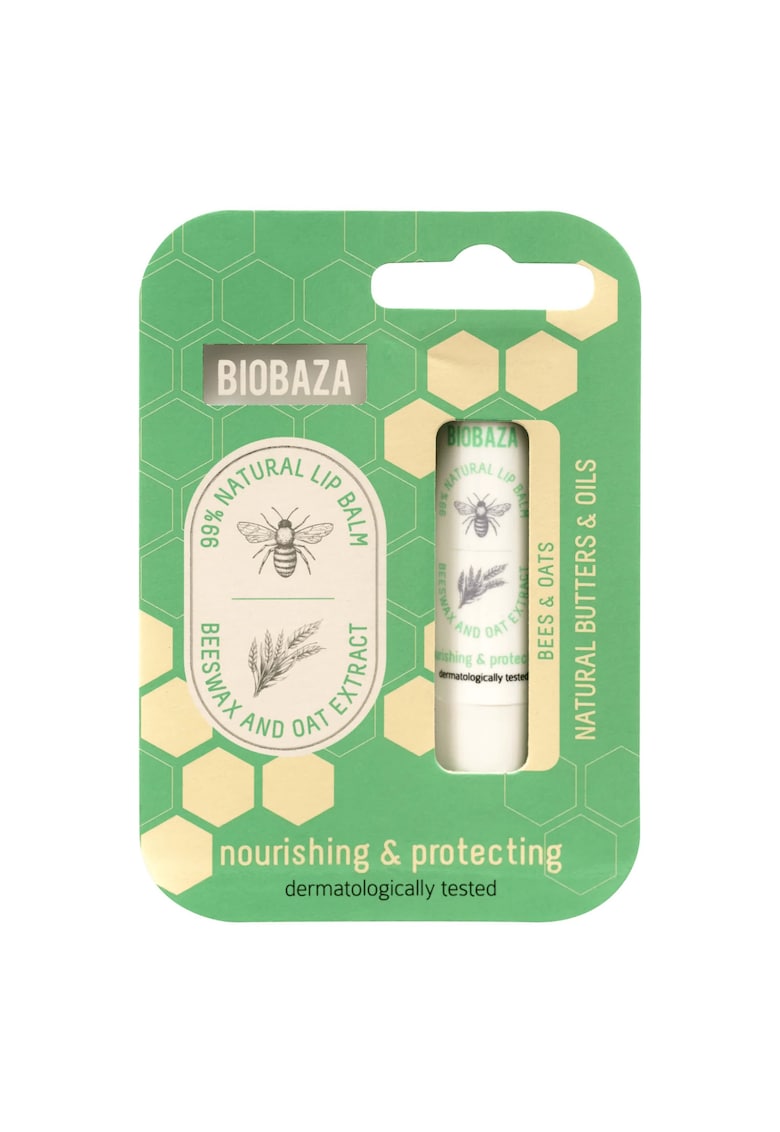Balsam de buze cu extract de miere si ovaz - BEES & OATS - 4 - 5 g