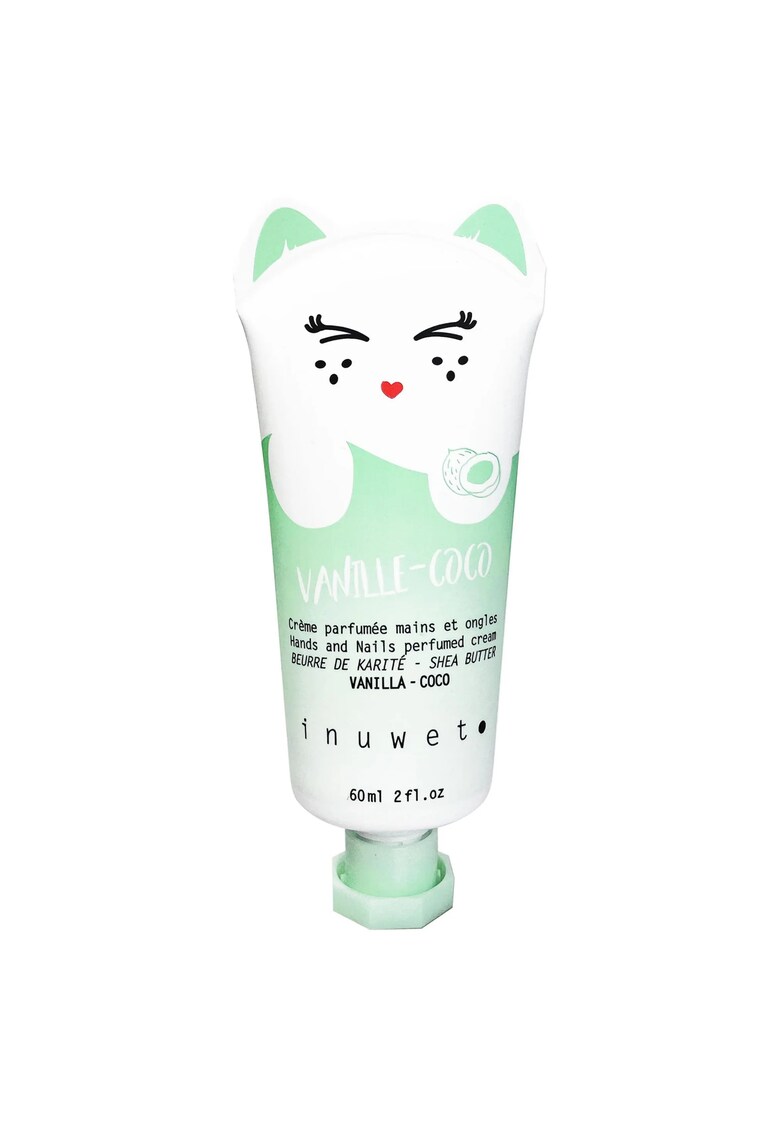 Crema hidratanta pentru maini si unghii - cu parfum de vanilie si cocos - Vanille-Coco - 60 ml