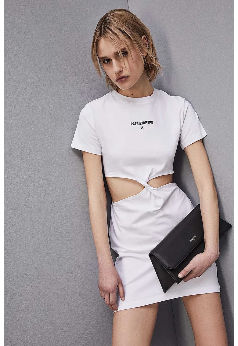 Rochie mini decupata lateral Rochie mini decupata lateral