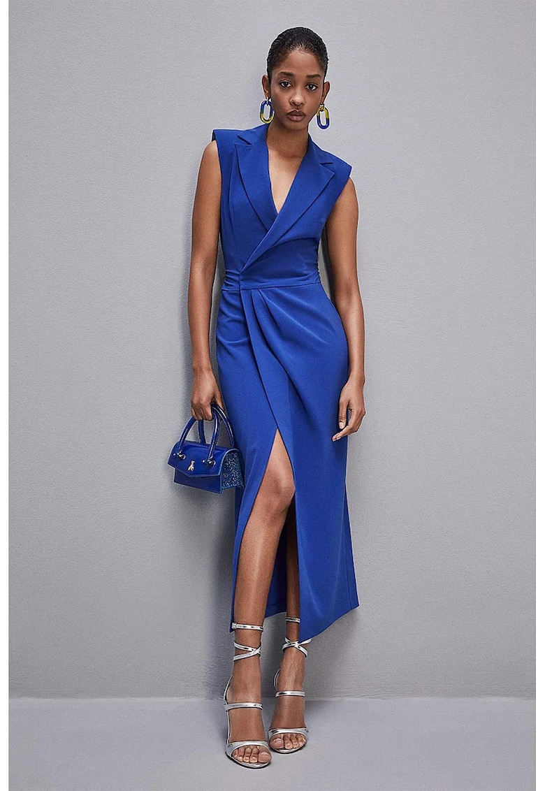 Rochie lunga fara maneci