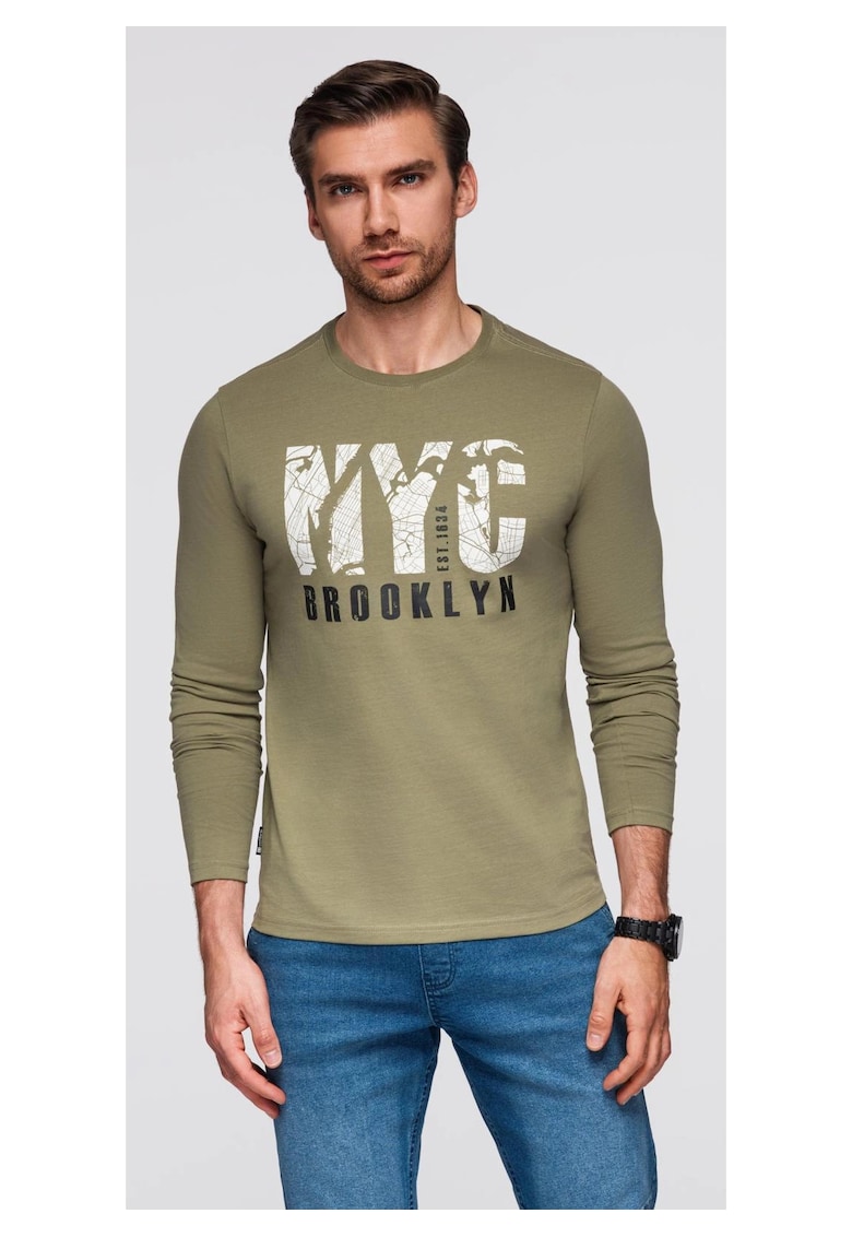 Bluza cu imprimeu urban OM-LSPT-0131