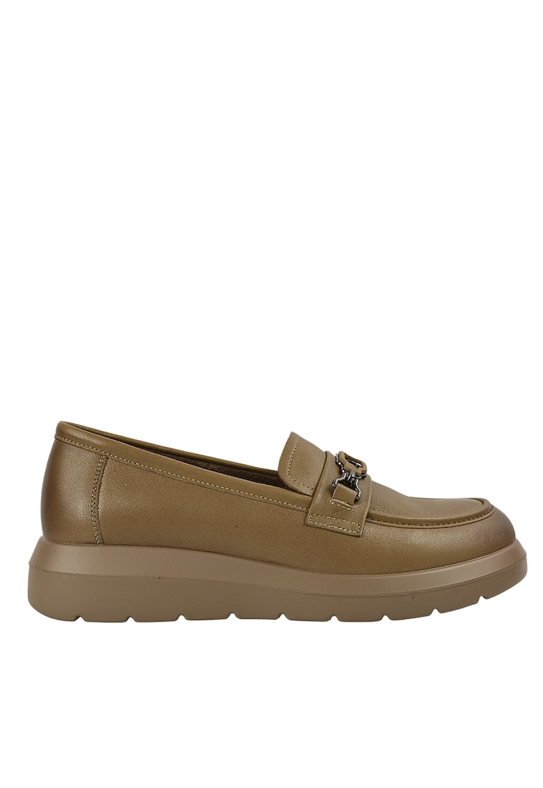 Pantofi casual - dama - FORMAZIONE - 527501 kaki - piele naturala Pantofi casual - dama - FORMAZIONE - 527501 kaki - piele naturala