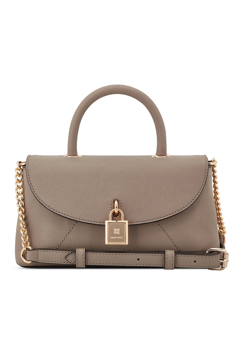 Geanta de piele ecologica cu maner si bareta detasabila