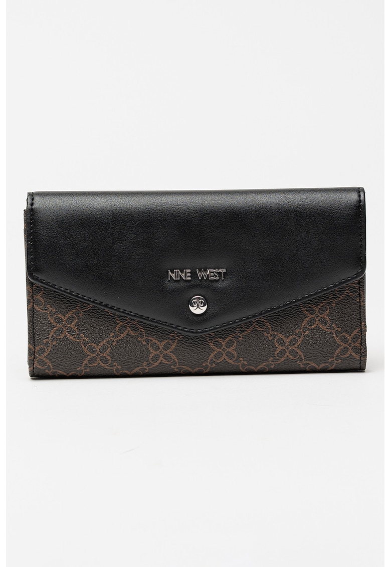 Portofel de piele ecologica cu clapa