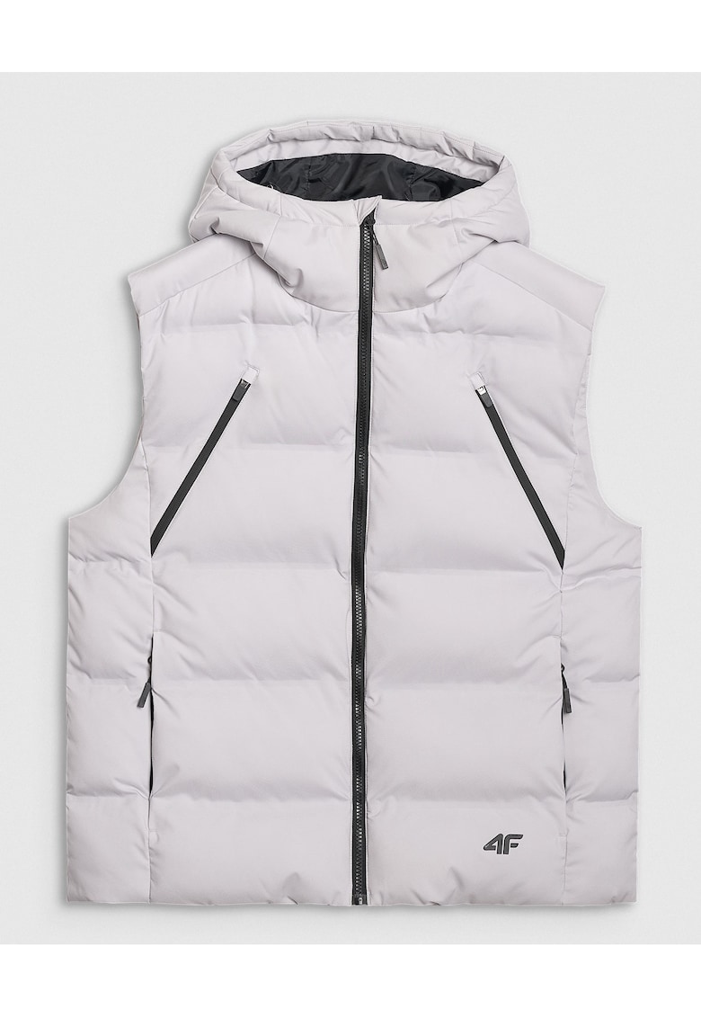 Vesta matlasată bărbați - gri deschis