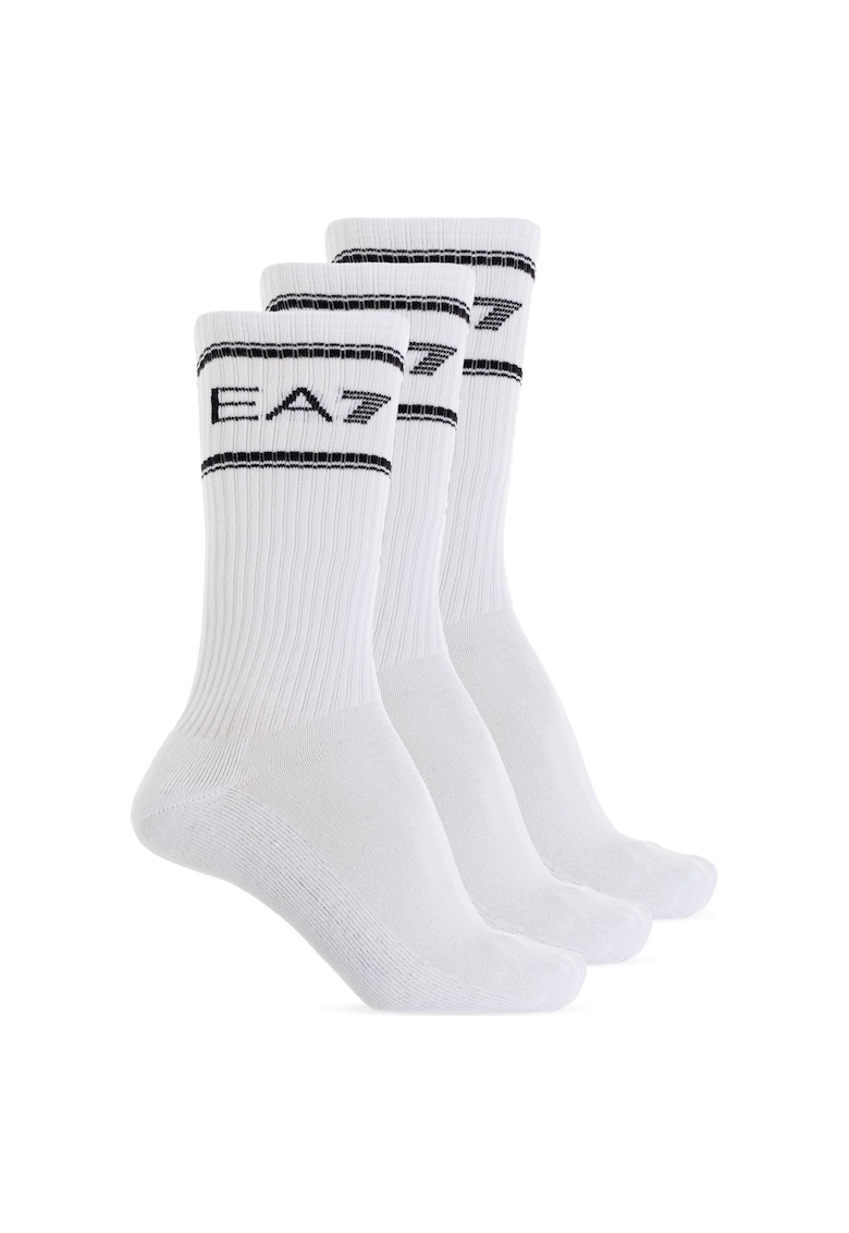 Sosete Emporio Armani SOCKS TRAIN NEW 3PACK 7X000381AF18572M0066
