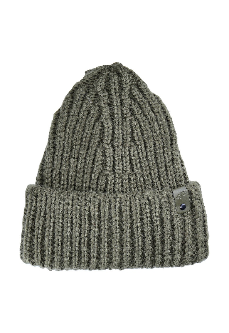 Caciula Beanie Femei Kaki Sportstyle - Acril Durabil AW24