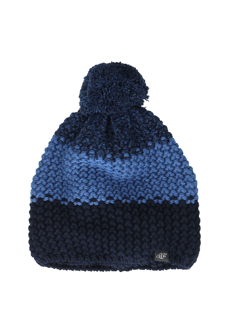 Caciula de iarna Sportstyle - albastra - M-L - fleece si lana