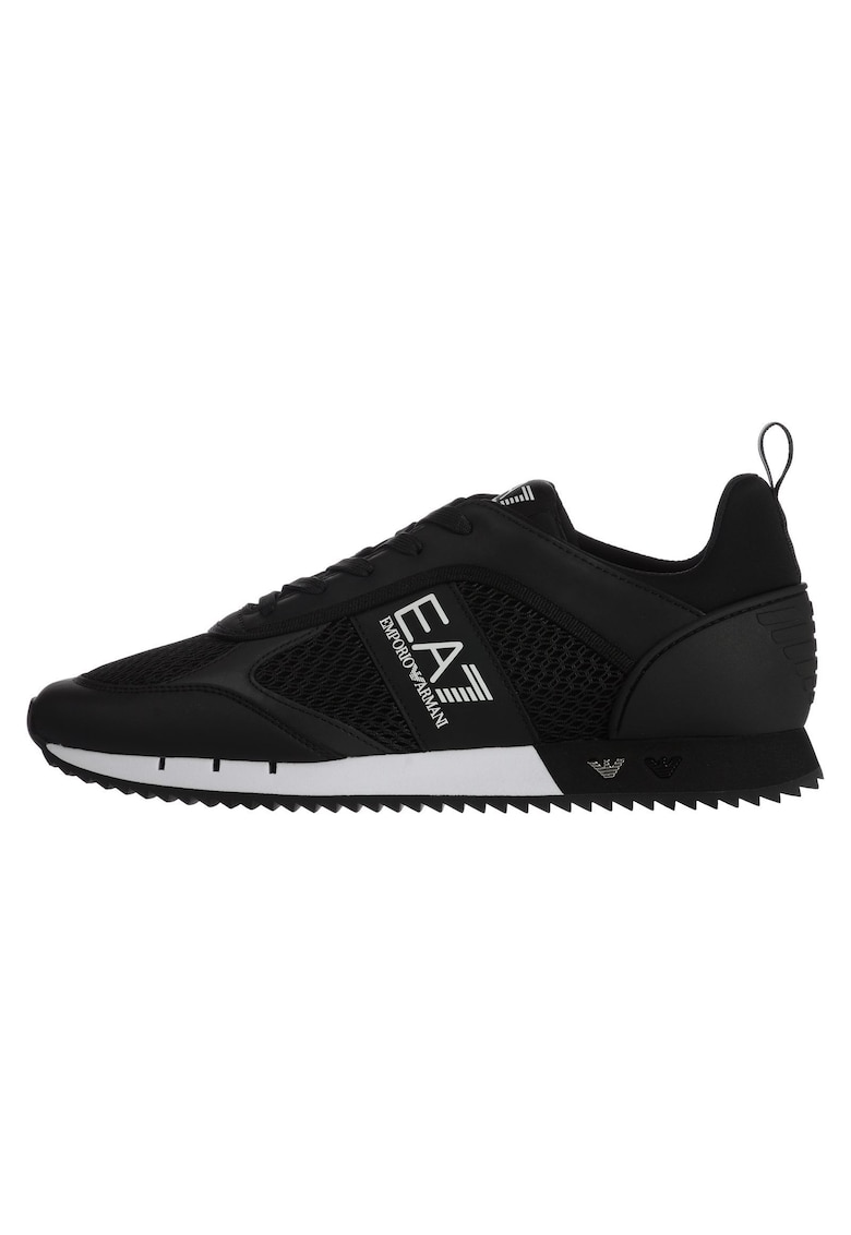 Pantofi sport Emporio Armani BLACK & WHITE MESH+E 7X000334AF18610MC001