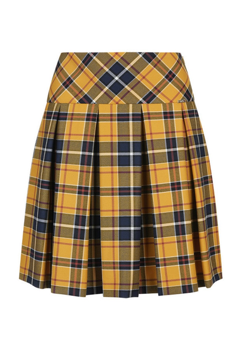 Fusta plisata in carouri