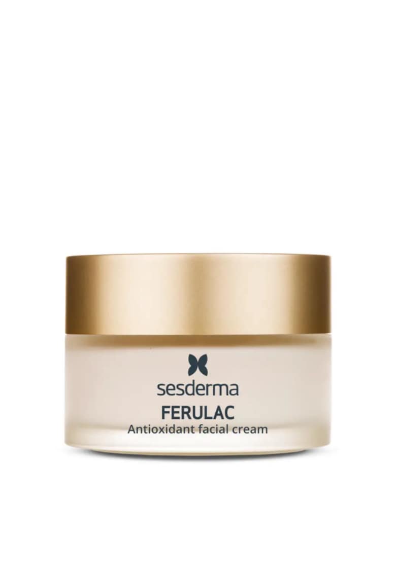 Crema FERULAC previne semnele fotoimbatranirii - hidrateaza intens - uniformizeaza tonul pielii - reduce ridurile si petele pigmentare - 50ml