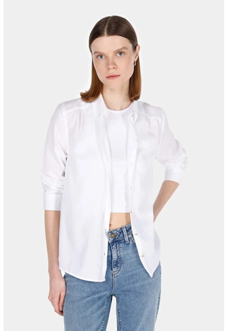 Colins regular fit - bumbac - Alb