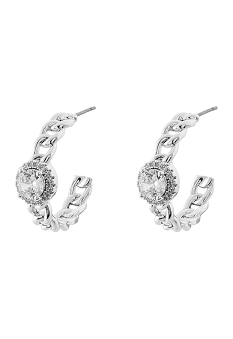 Cercei cu pietre zirconia