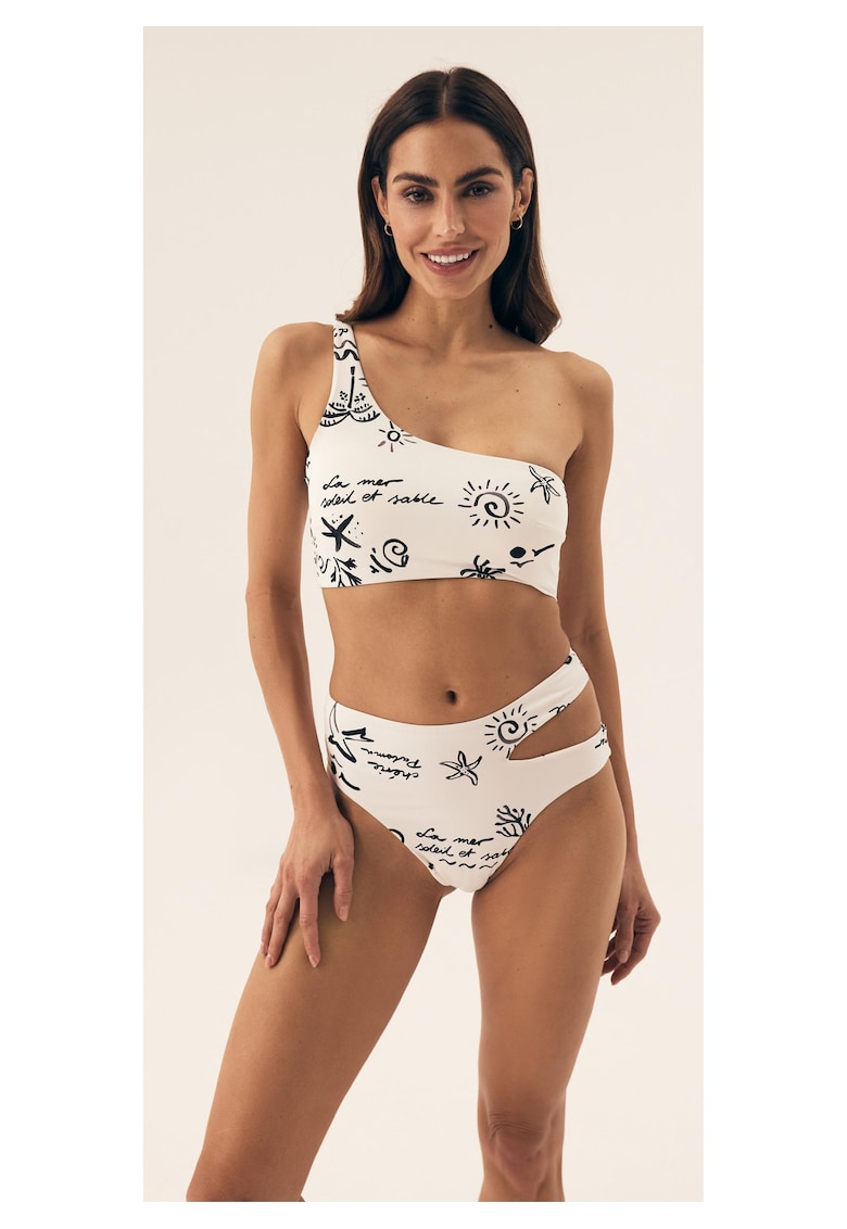 Sutien de baie moale Alb crem Firenze - Alb