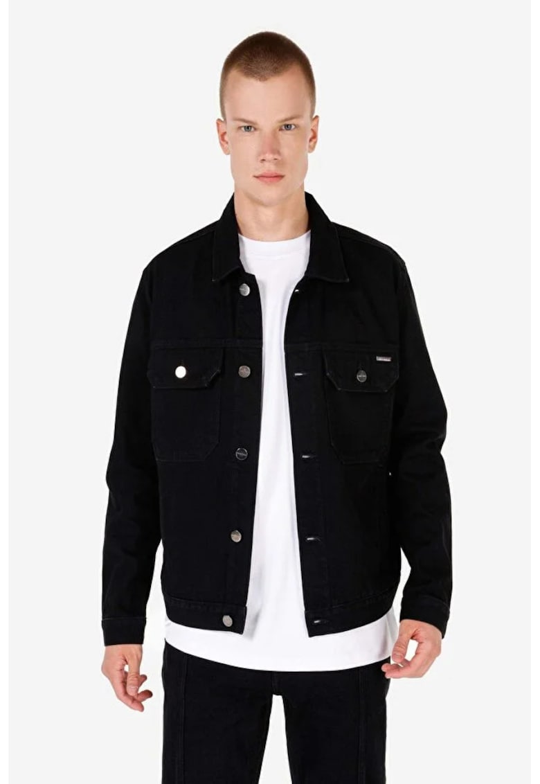 Jacheta De Barbati Negru Regular Fit 062 Seth Cl1070647 8684112299525