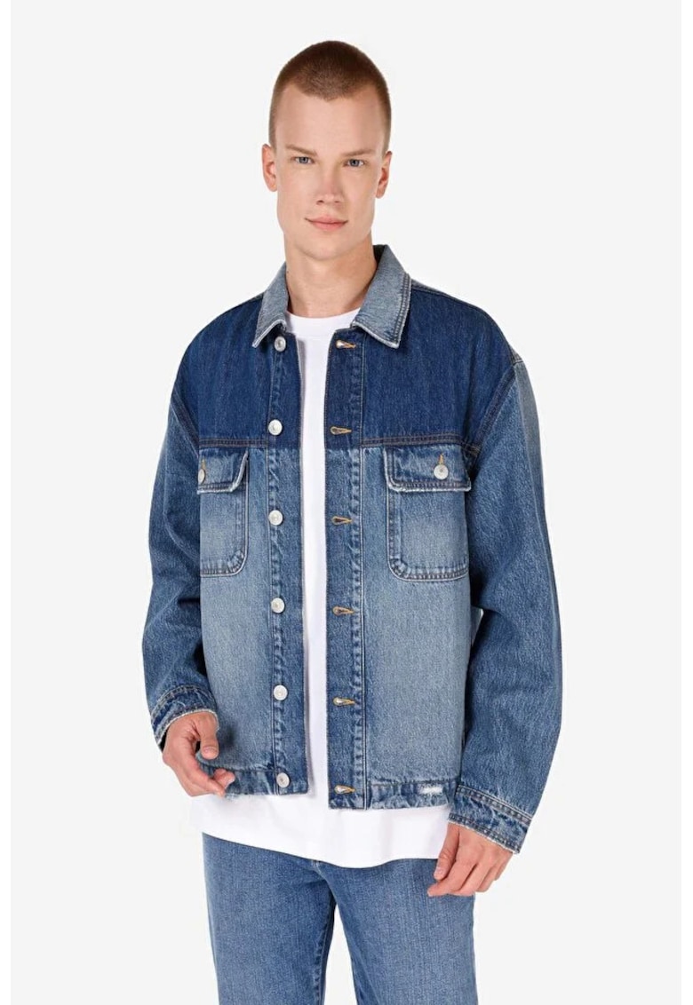 Jacheta De Barbati Albastru Deschis Regular Fit 108 Delmar 8684112299686