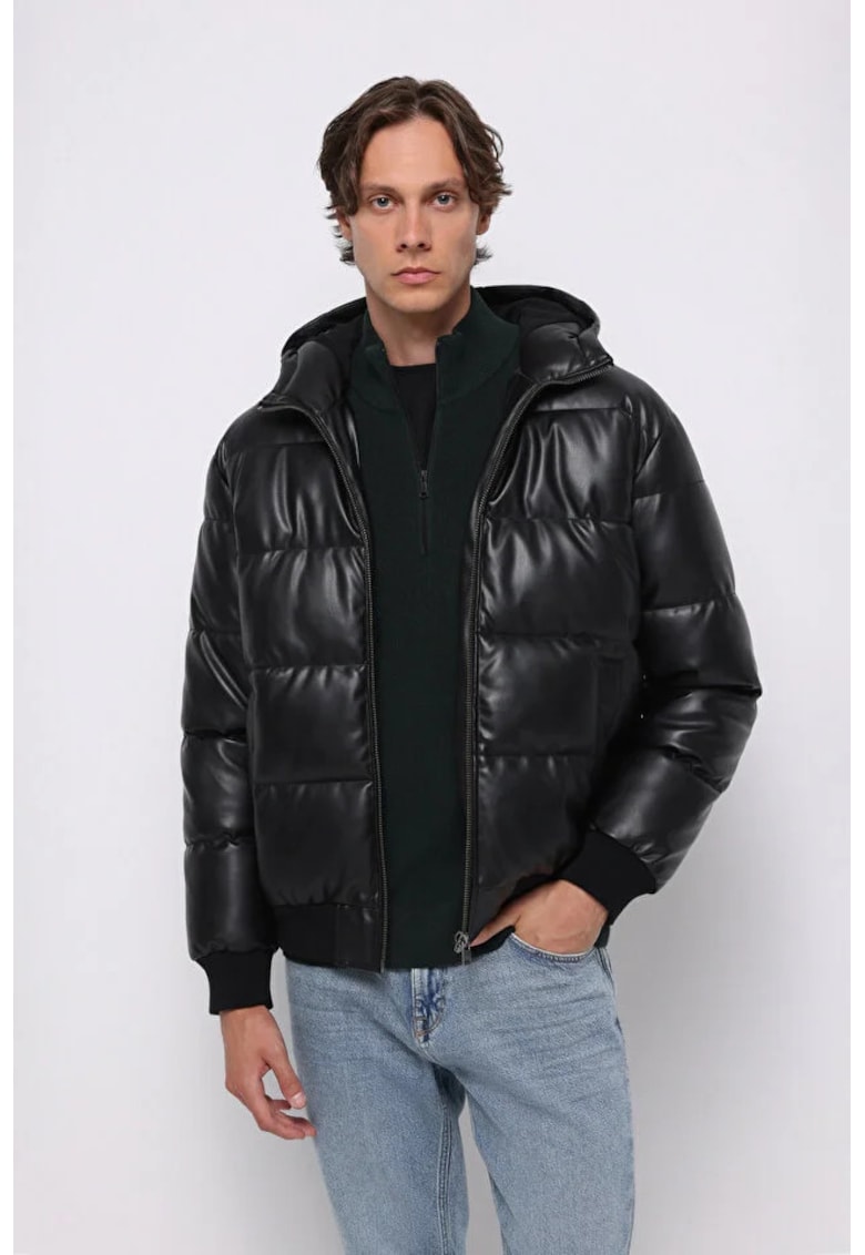 Jacheta De Barbati Negru Regular Fit Cl1076392