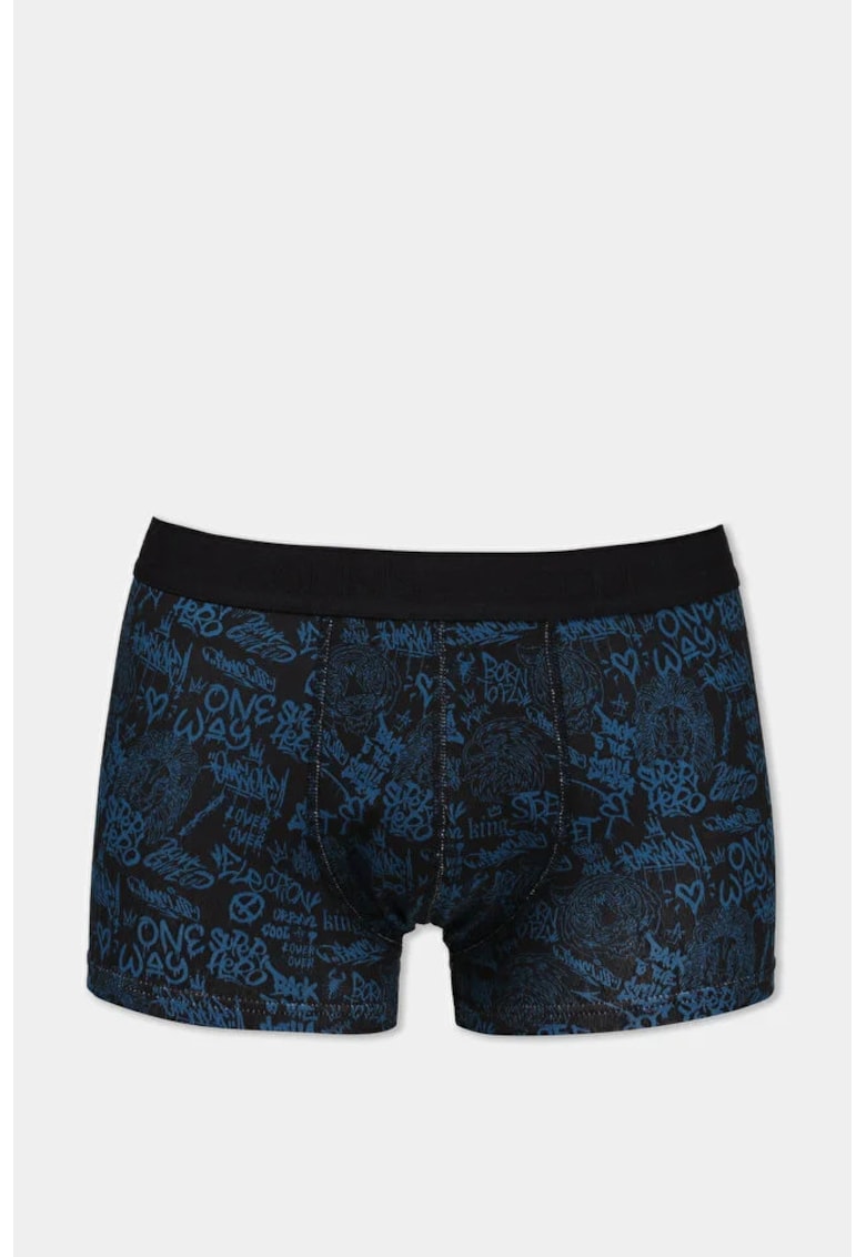 Lenjerie Intima De Barbati Negru Modern Fit Cl1075766 - Negru/Albastru