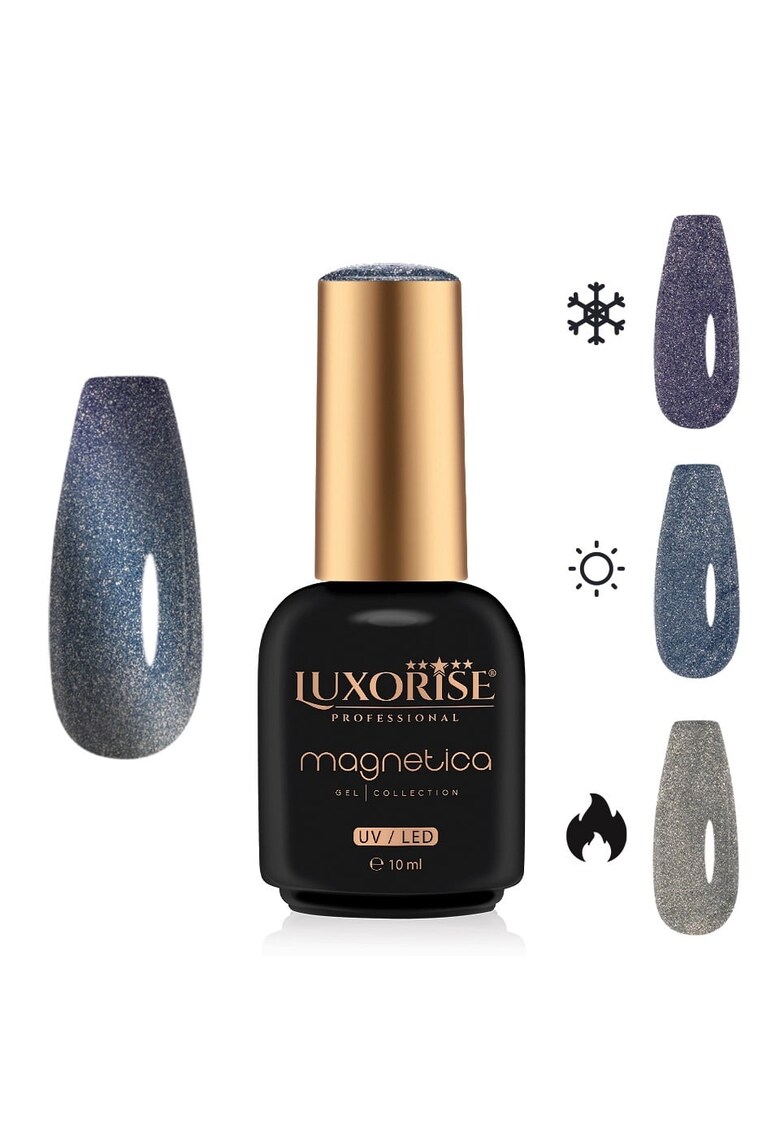 Oja Semipermanenta MAGNETICA - ThermoCharm - Amethyst Aura 10ml