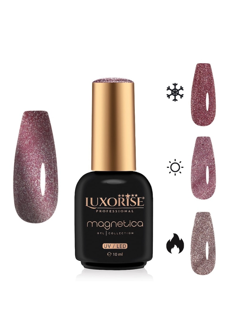 Oja Semipermanenta MAGNETICA - ThermoCharm - Garnet Glitz 10ml