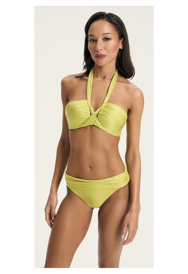 Sutien top push-up bandeau Verde lamaie Truffle