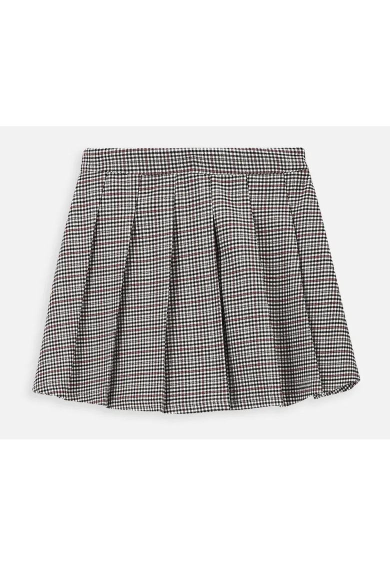 Fusta mini plisata cu imprimeu -