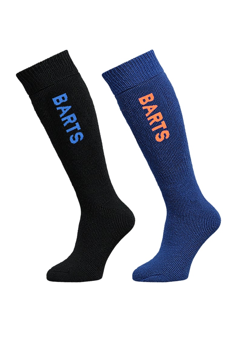 Set de sosete lungi cu logo - 2 piese