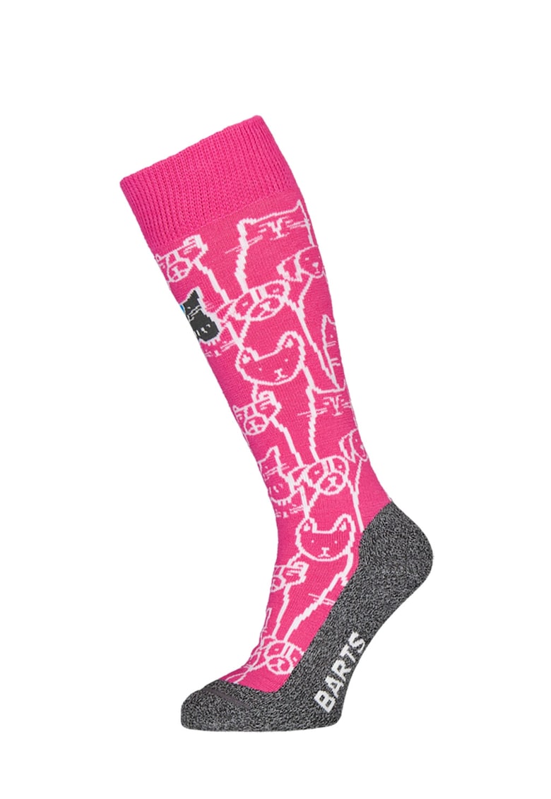 Sosete lungi din amestec de lana pentru ski