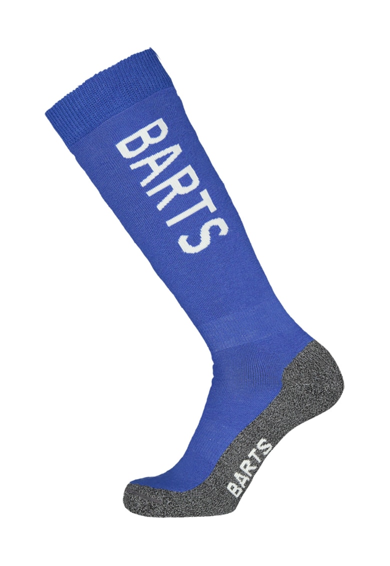 Sosete mid-calf unisex din amestec de lana cu logo pentru ski