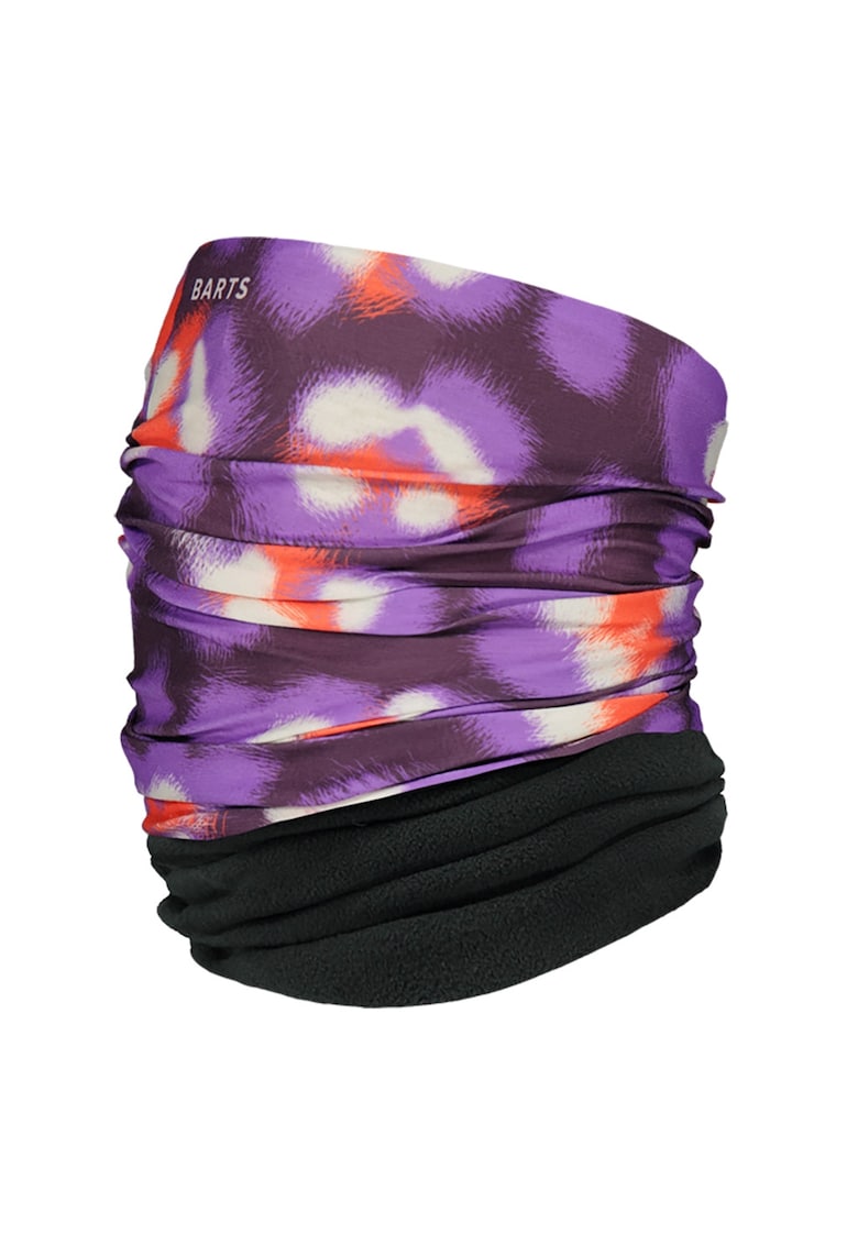 Guler din fleece cu model circular